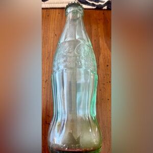 1923 Antique Coca-Cola Embossed Glass Bottle